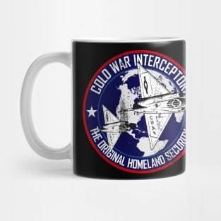 F-102 Delta Dagger - Cold War Interceptors (distressed) Mug